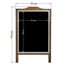 RO Snap Frame A-Board  | Outdoor Signage |  Custom Branding