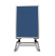 Spider Aluminium Pavement Sign - Sleek and Sturdy Outdoor Advertising