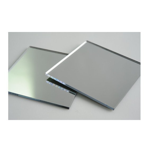 Mirror Silver Acrylic Boards - Luxurious Reflective Signage