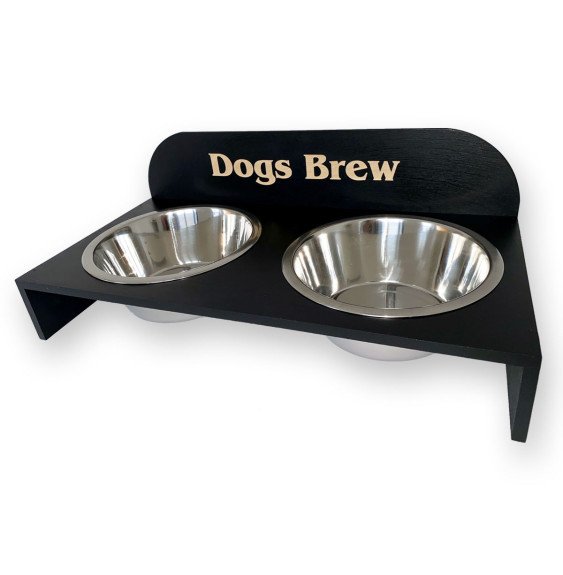 Customized & Stylish Pet Bowl on Stand