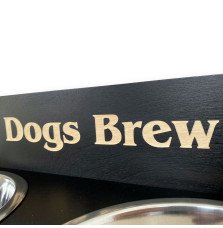 Customized & Stylish Pet Bowl on Stand