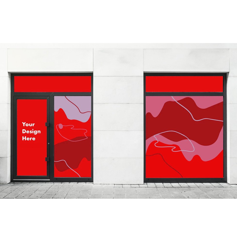 Custom Window Vinyl – Perfect for Glass & Transparent Surfa
