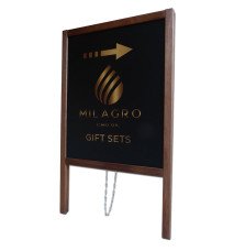 FL2 Wooden A-Board - Contemporary Design Outdoor Signage