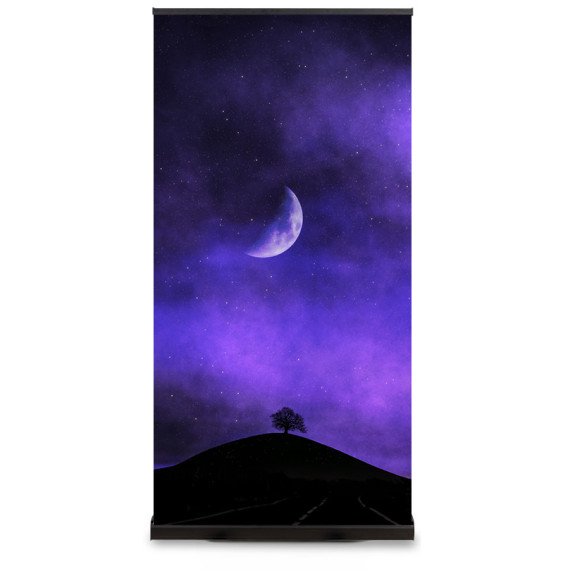 BLACK Roller Banner | Portable Presentations