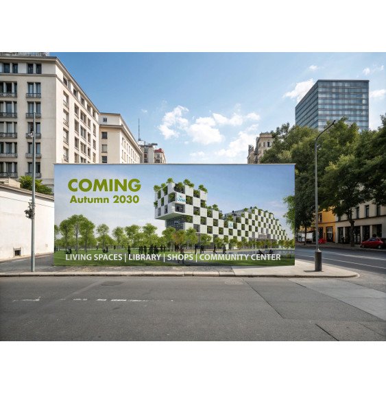 Custom Hoarding Boards - Durable & Eye-Catching Outdoor Advertising