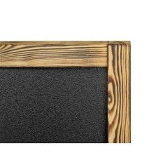 FL FL Burn Wooden A-Board - Distinctive Design Outdoor Wooden A-board