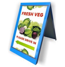 Metal A-Board with Poster Covers | DWA Group