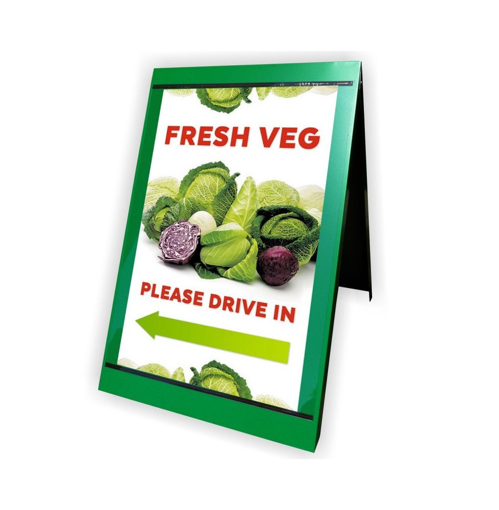 Metal A-Board with Poster Covers | DWA Group