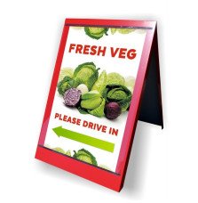 Metal A-Board with Poster Covers | DWA Group