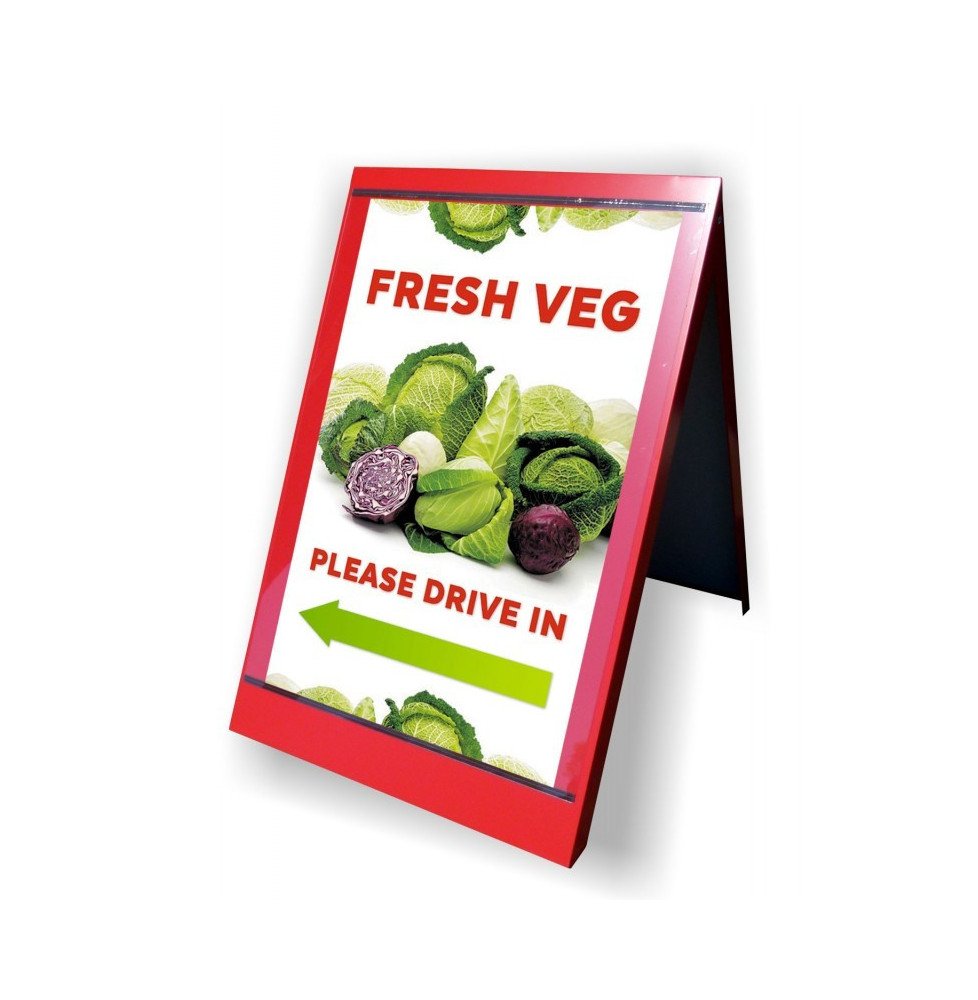 Metal A-Board with Poster Covers | DWA Group
