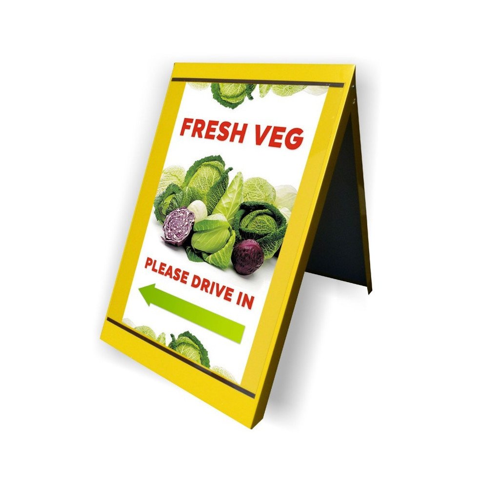 Metal A-Board with Poster Covers | DWA Group