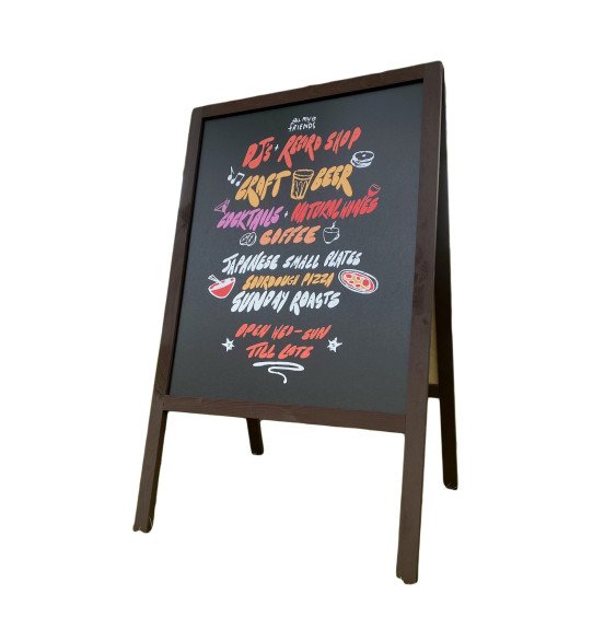 FL2 Wooden A-Board - Contemporary Design Outdoor Signage