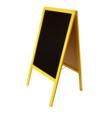 FL Wooden A-Board - Colour: Vibrant and Eye-Catching Outdoor Signage
