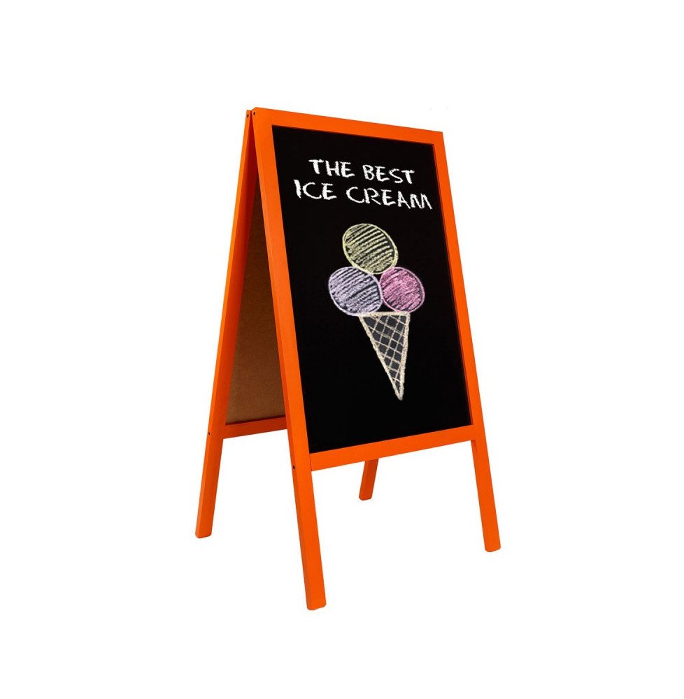FL Wooden A-Board - Colour: Vibrant and Eye-Catching Outdoor Signage
