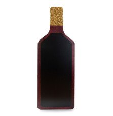 Bottle-Shaped A-Board - Quirky Advertising for Beverage Businesses