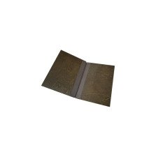 Dark Leather Menu Holder - Elegance for Exceptional Menu