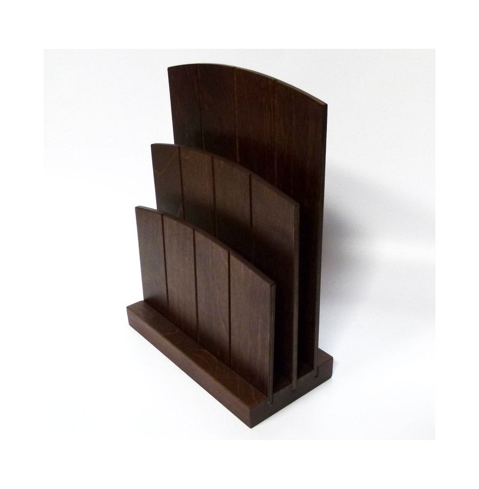 Dual-Leaflet Holder - Menu W | Tabletop Menu Solutions