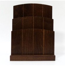 Dual-Leaflet Holder - Menu W | Tabletop Menu Solutions