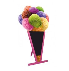 Ice Cream A-Board - Sweet Delight for Outdoor Advertising
