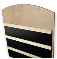 Slatted Menu Wall Board - Rustic Charm |Creative Messaging